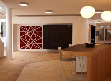 Twister akustikmoduler i filt hos Tryg (7)